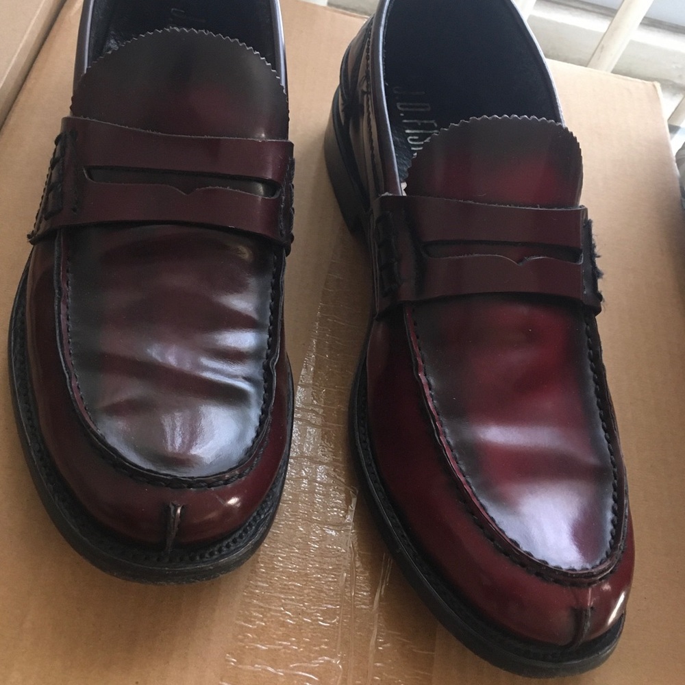 J.D. Fisk Penny Loafers leather shoes